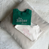 Big/Little Sister Personalised Sweatshirt